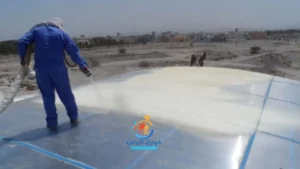 صبة رغوية للأسطح